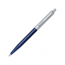 Ручка шариковая Senator Point Polished Metal, синий/серебристый