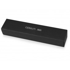Ручка шариковая Cerruti 1881 Rudder, черный/серебристый