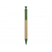 Ручка шариковая Эко, бежевый/зеленый