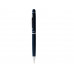 Ручка шариковая Arles в бархатном чехле, темно-синий, черные чернила