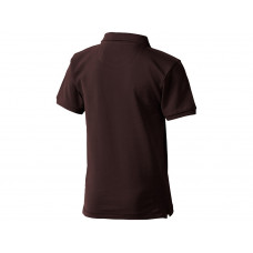 Рубашка поло Calgary детская, шоколадный Рубашка поло Calgary детская, шоколадный