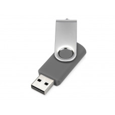 Флеш-карта USB 2.0 32 Gb Квебек, темно-серый
