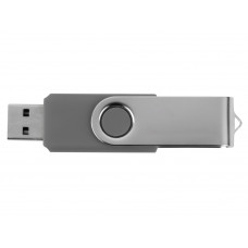 Флеш-карта USB 2.0 32 Gb Квебек, темно-серый
